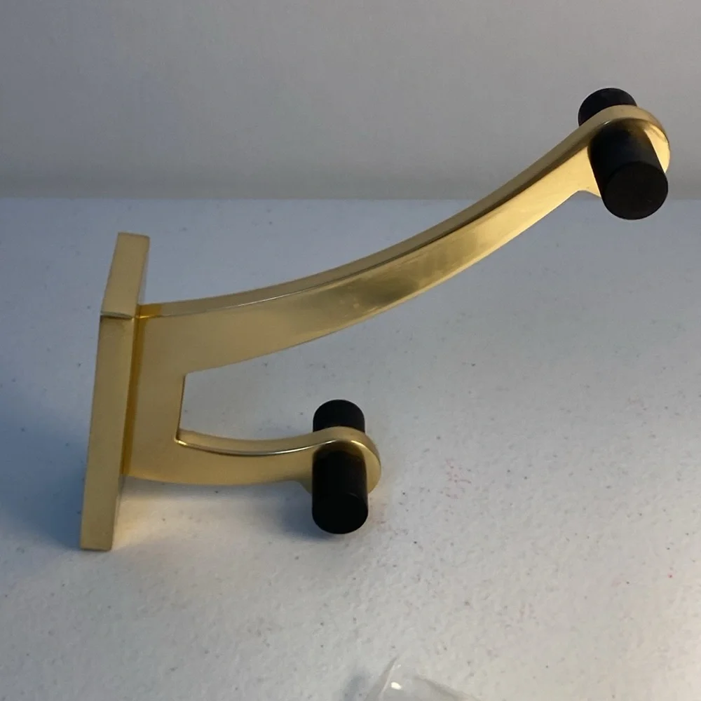 Rejuvenation Elroy Double Aged Brass Hook